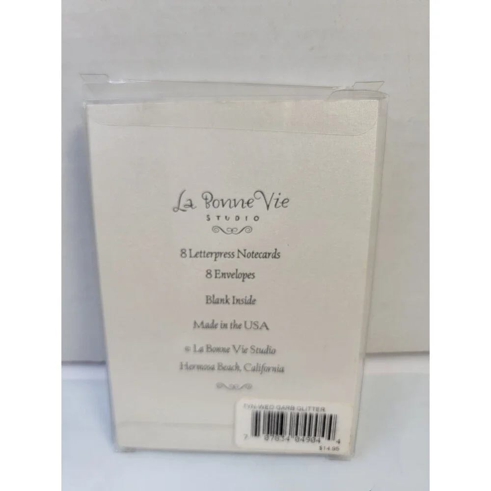 La Bonne Vie Studio Wedding Thank You Cards 6 of 8 Letterpress Cards...